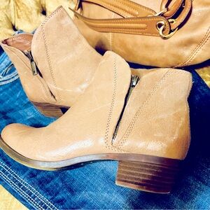 Lucky Brand leather ankle boots